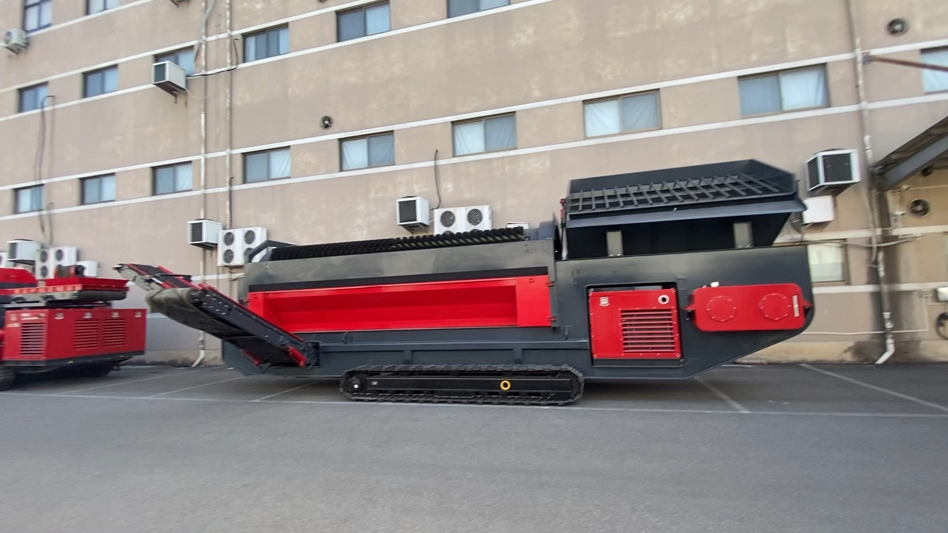 Mobile Trommel screen